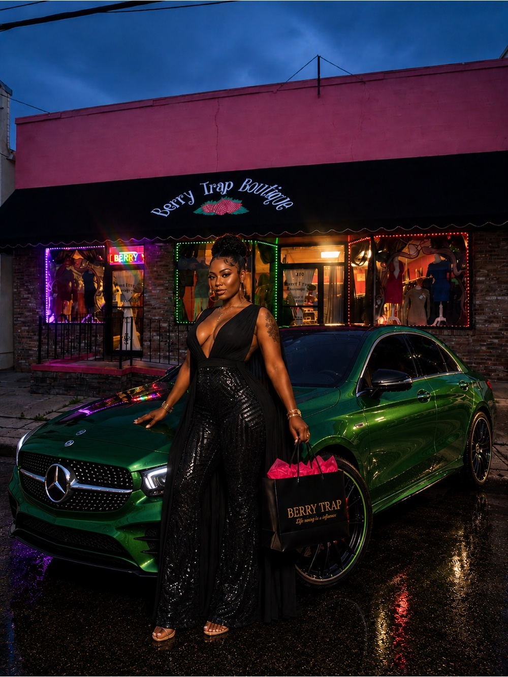 Sequin Jumpsuit